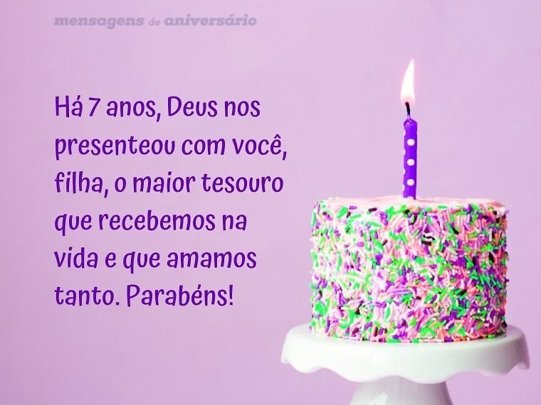 Featured image of post Mensagens De Aniversario Para Filha Ca ula Parab ns por mais um ano de vida